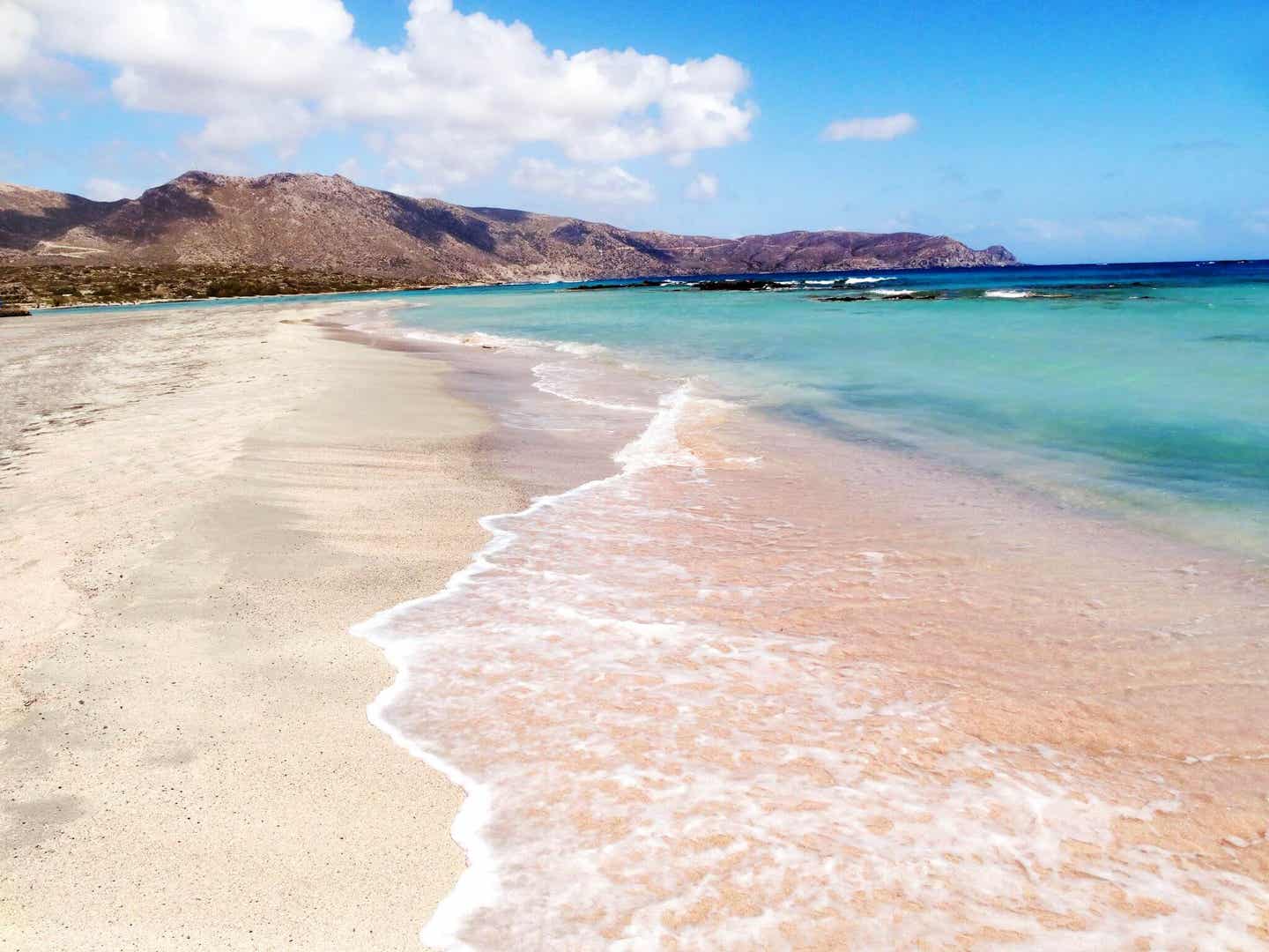 Der rosa Strand von Elafonisi