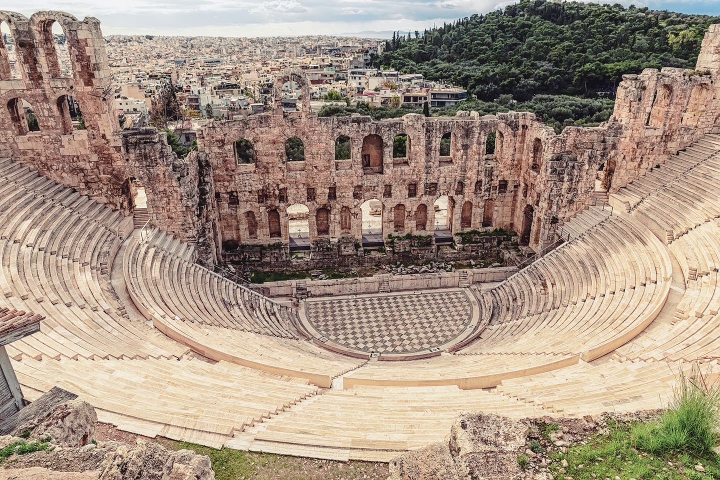 Das Dionysos-Theater in Athen