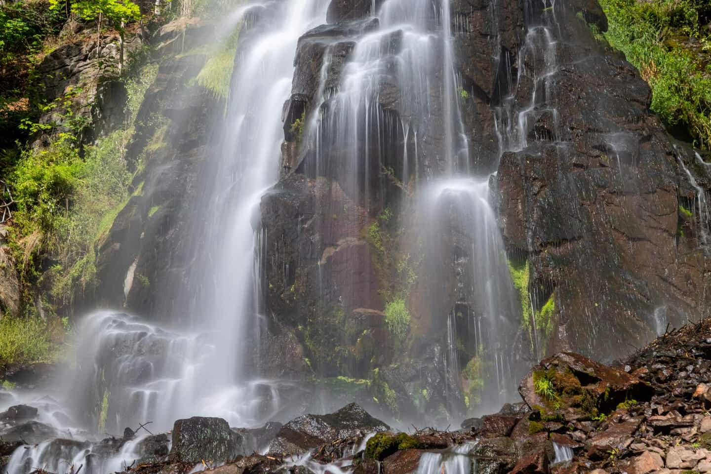 Mystische Foto-Location am Trusetaler Wasserfall