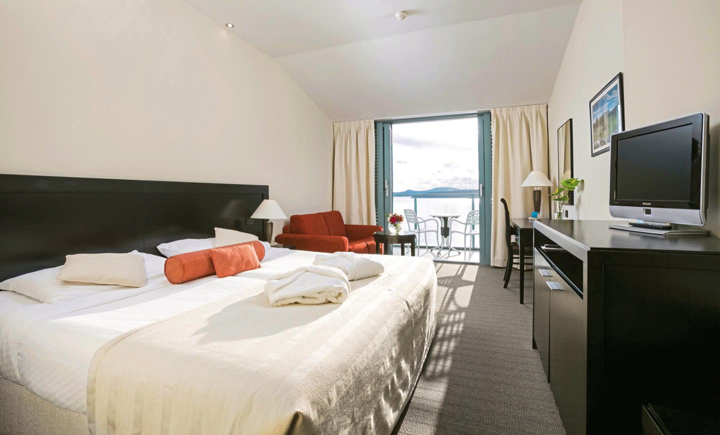 Wohnbeispiel Doppelzimmer Balkon Meerseite