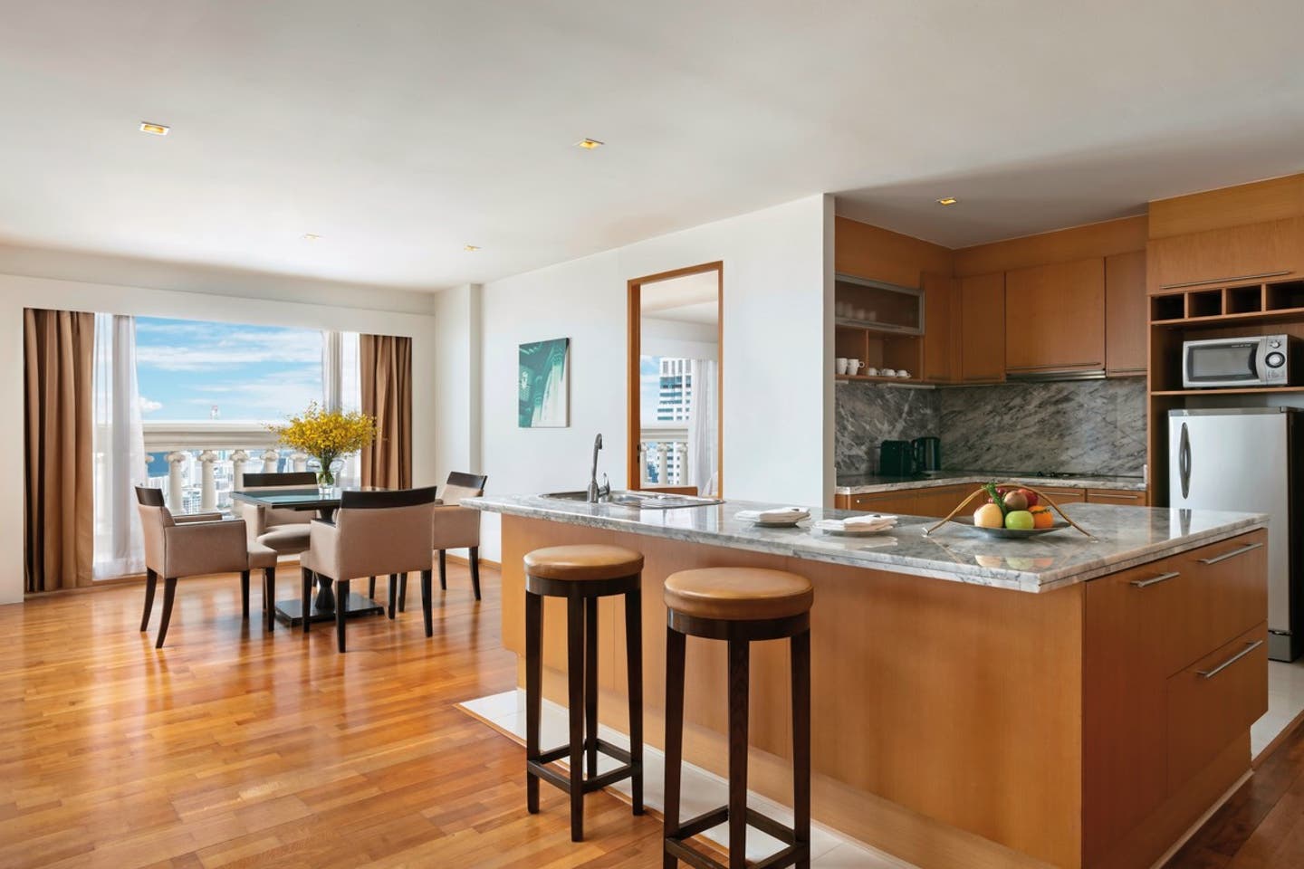 Wohnbeispiel Tower Club Suite 2 Bedroom with Lounge