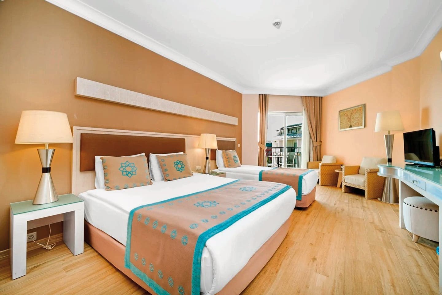 Wohnbeispiel Doppelzimmer Landblick