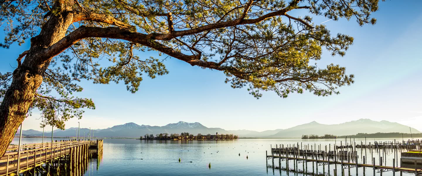 Wellnesshotel Chiemsee: Landschaftsaufnahme