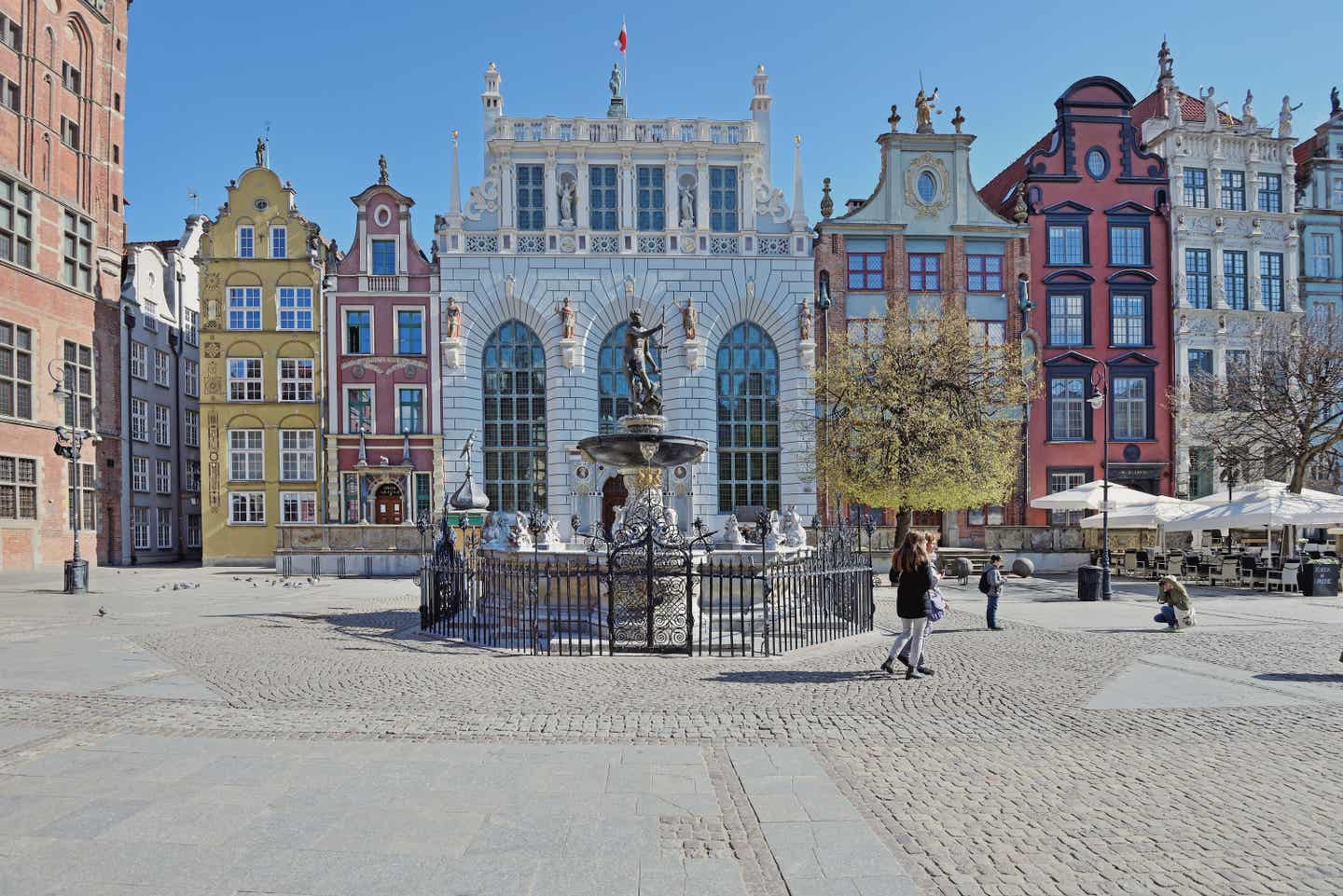 Neptunbrunnen in Danzig