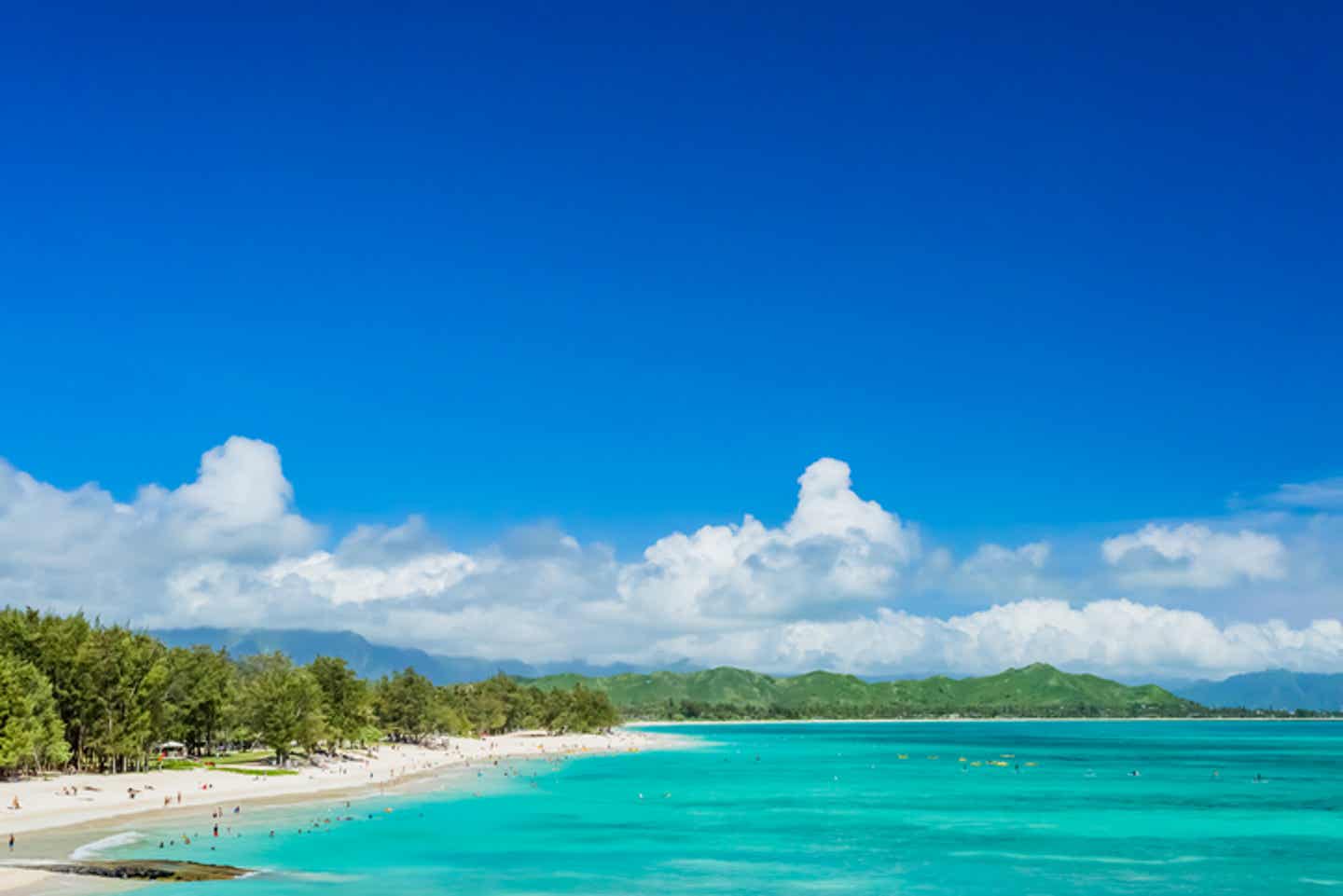 Paradiesischer Kailua Beach auf Oahu