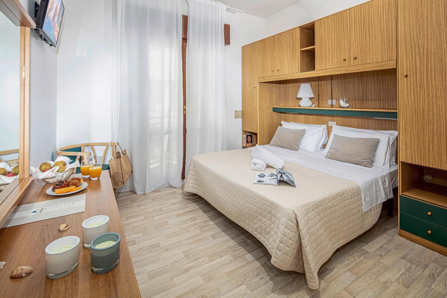 Wohnbeispiel Doppelzimmer seitl. Meerblick