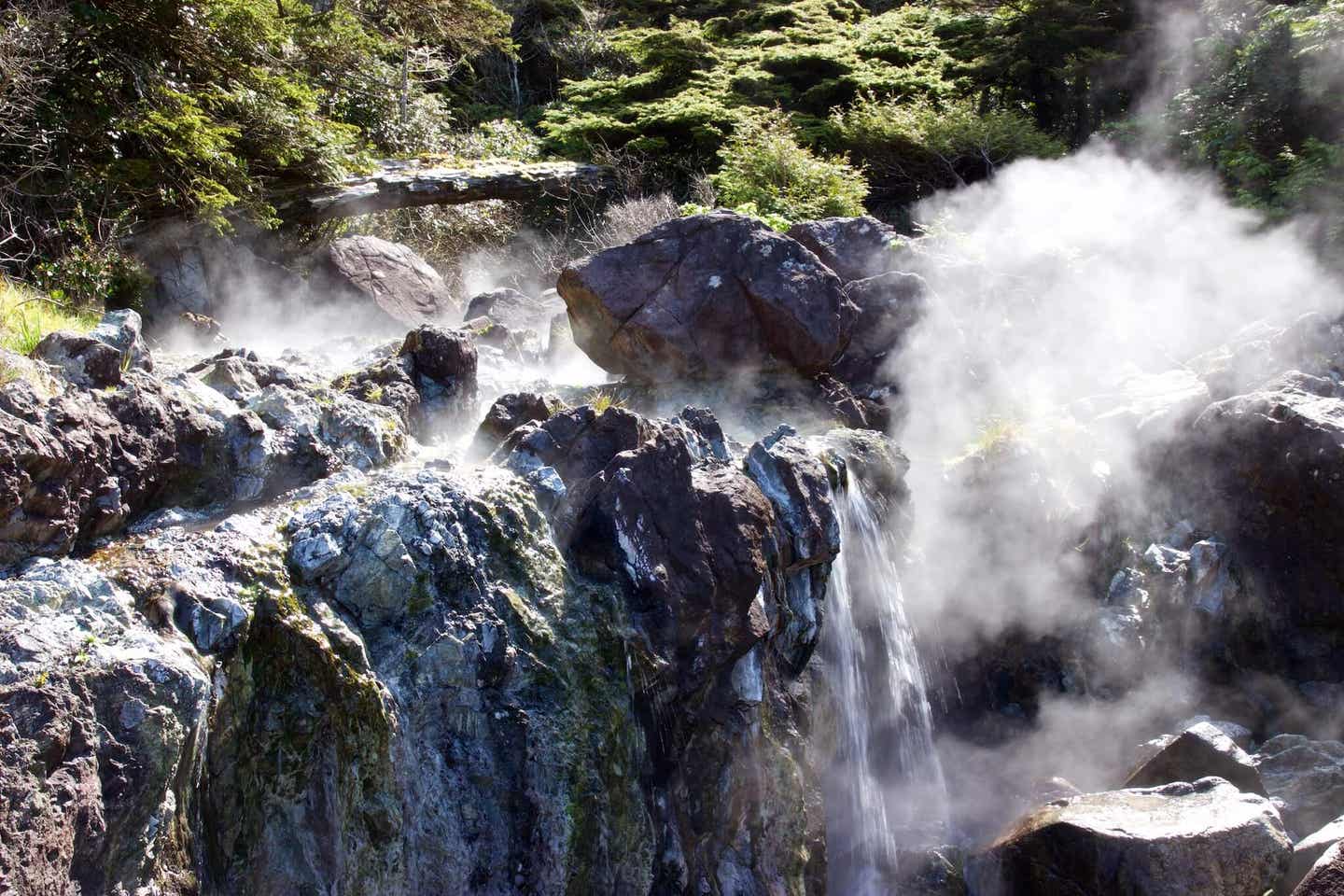 Heiße Quellen in British Columbia