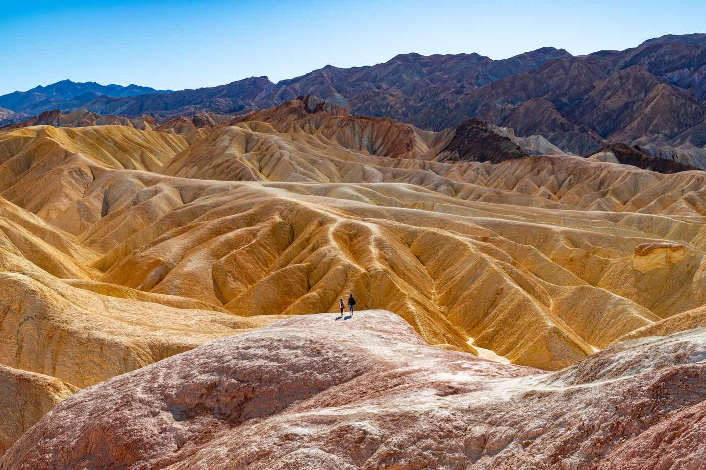 Dünen im Death Valley in Kalifornien