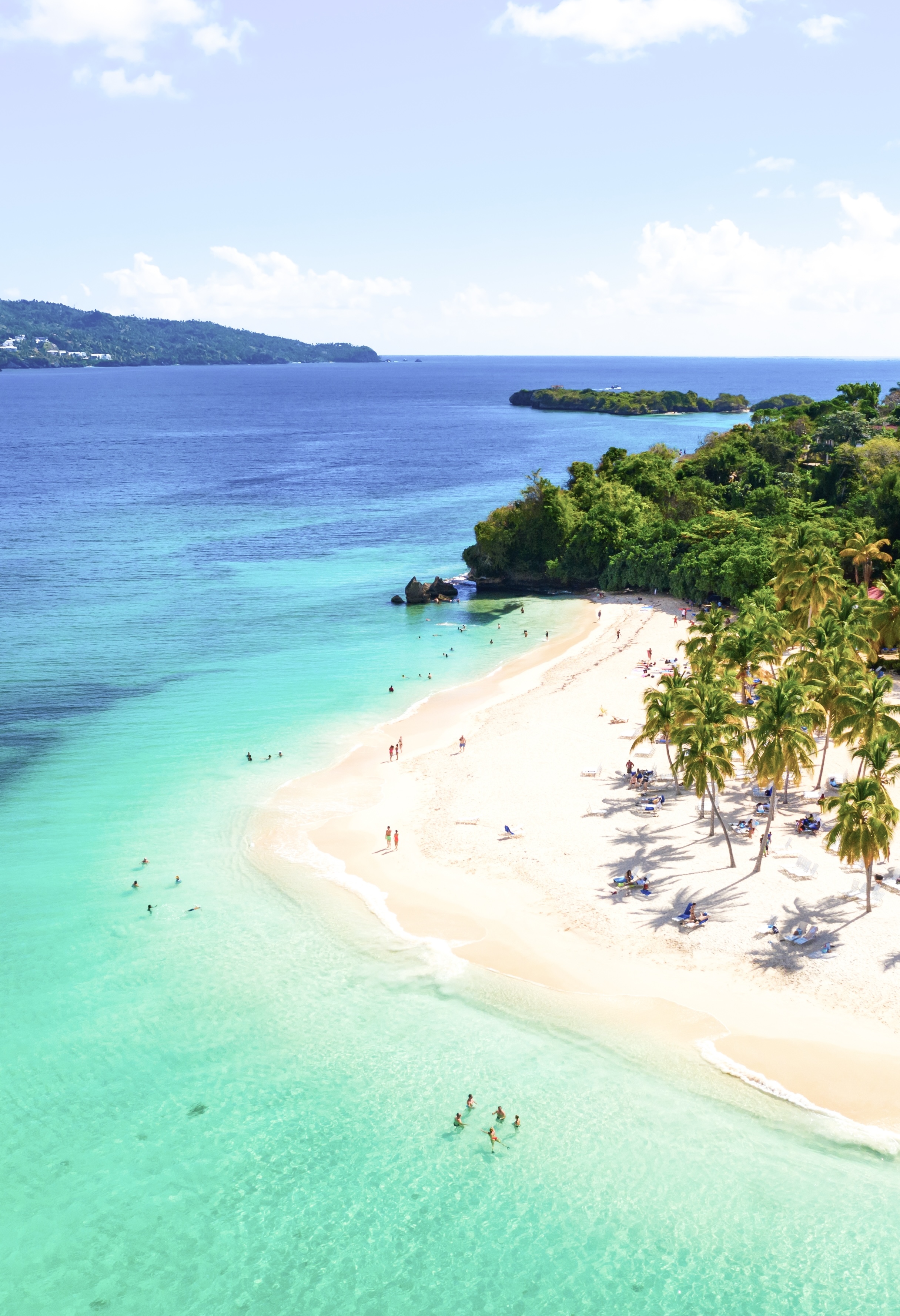 Insel Cayo in der Dominikanischen Republik