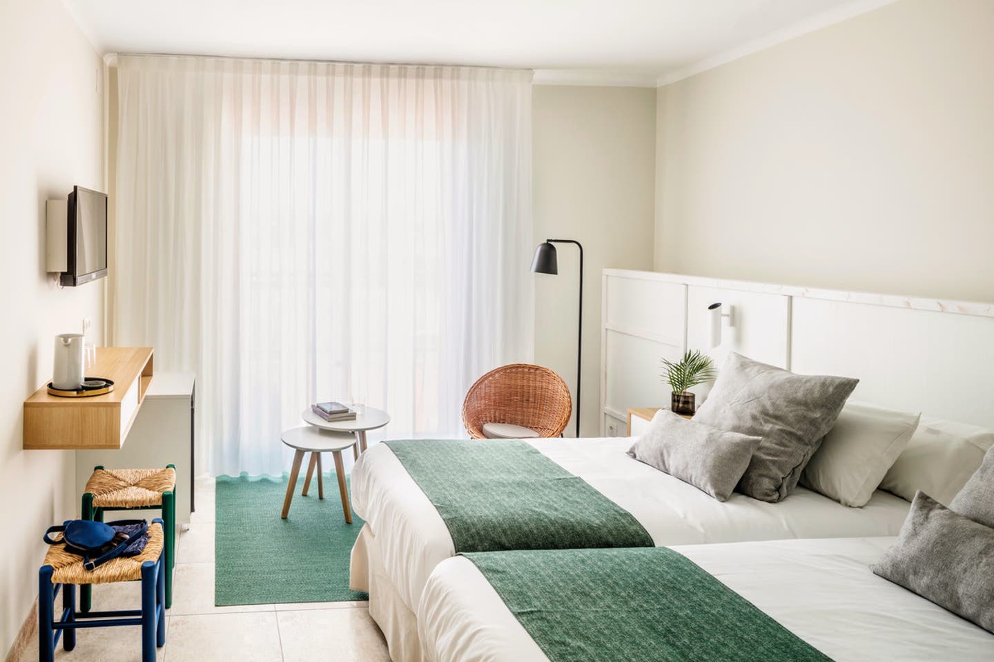 Wohnbeispiel Doppelzimmer Design
