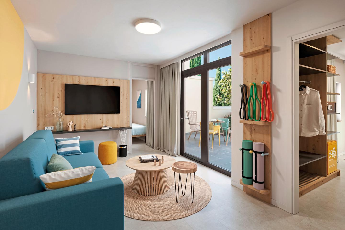 Wohnbeispiel Suite für 4 plus 2 Residence