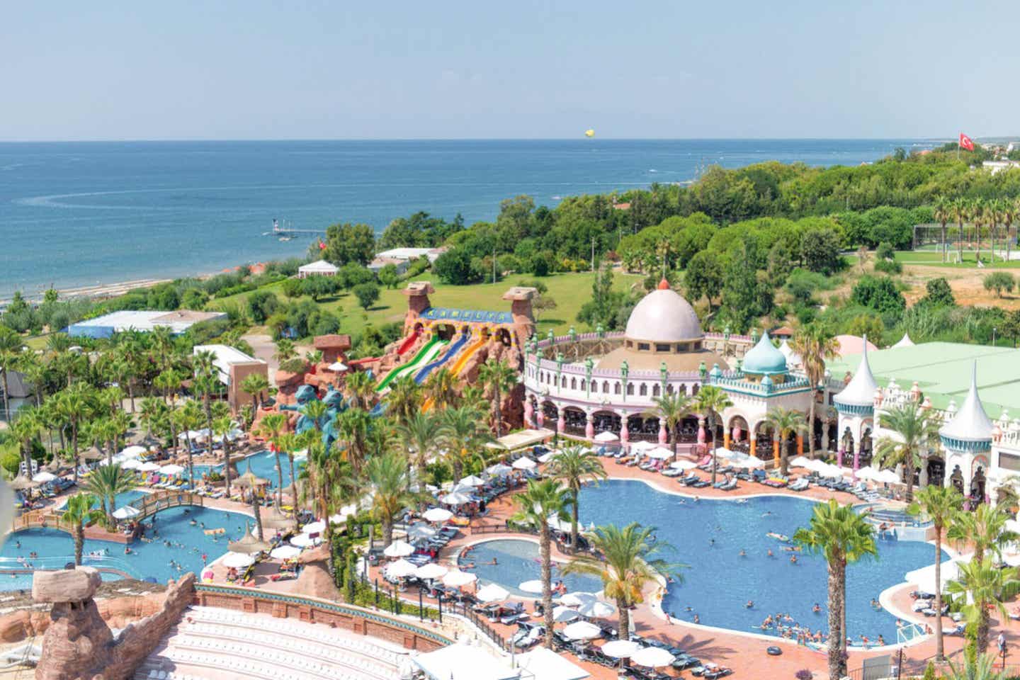 Aquapark des Colakkli Sentiodo Kamelya Selin Hotels in der Türkei
