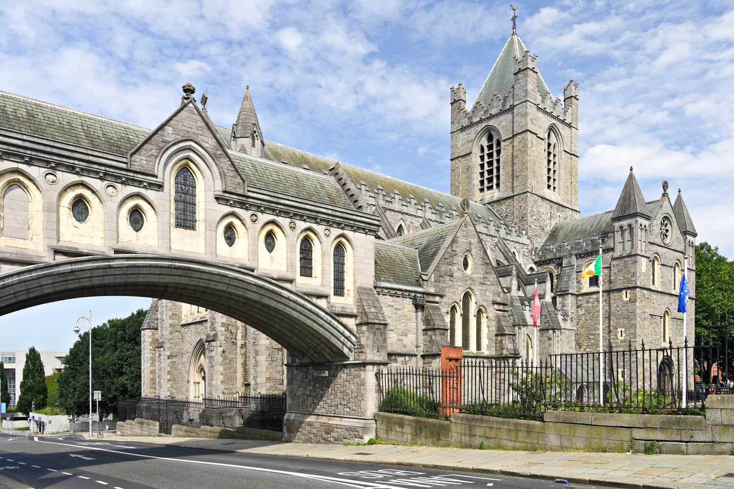 Dublins Sehenswürdigkeiten: Blick auf die Christ Church Cathedral