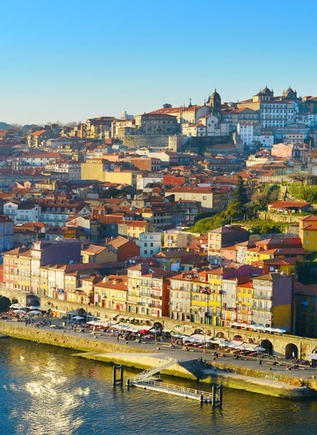 Rundreise buchen Stadtansicht von Porto in Portugal