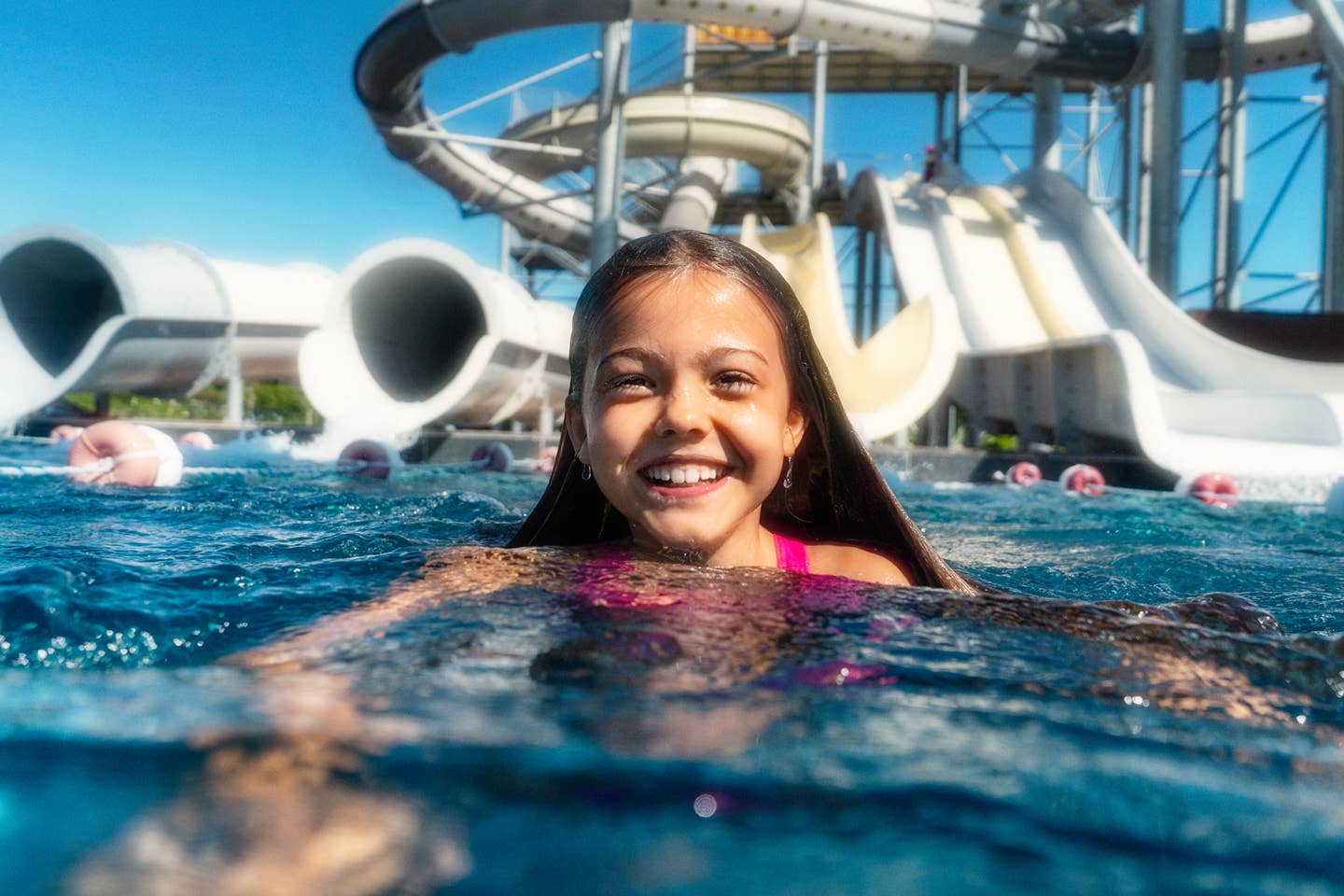 Familienurlaub Türkei - Mädchen im Aquapark