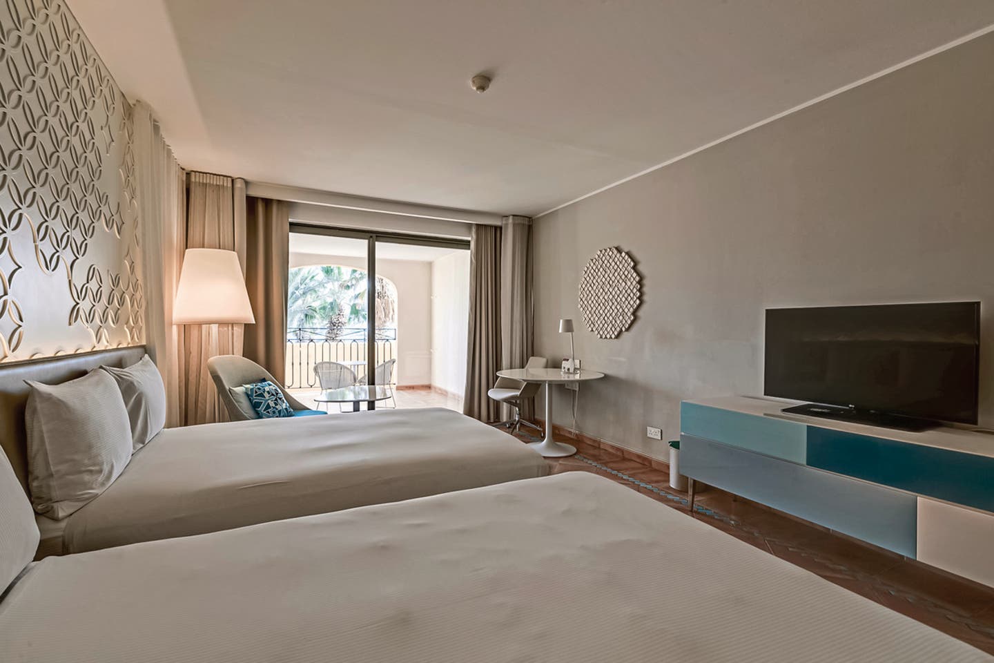 Wohnbeispiel Familienzimmer Gartenblick