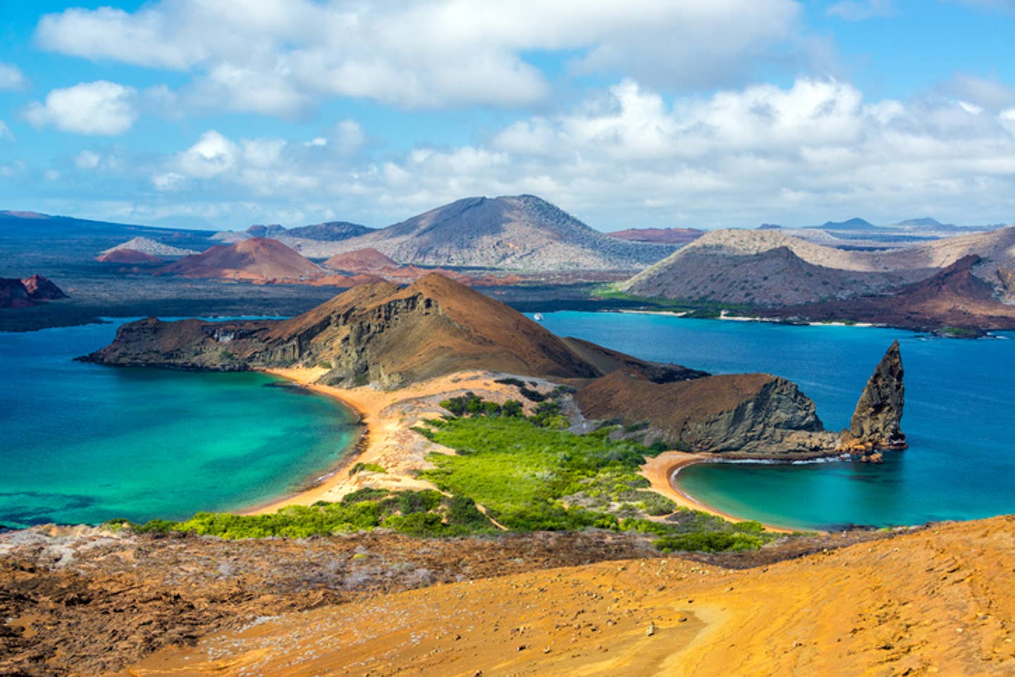 Rundreisen Ecuador: die Galapagos-Insel Bartolome bei Ecuador