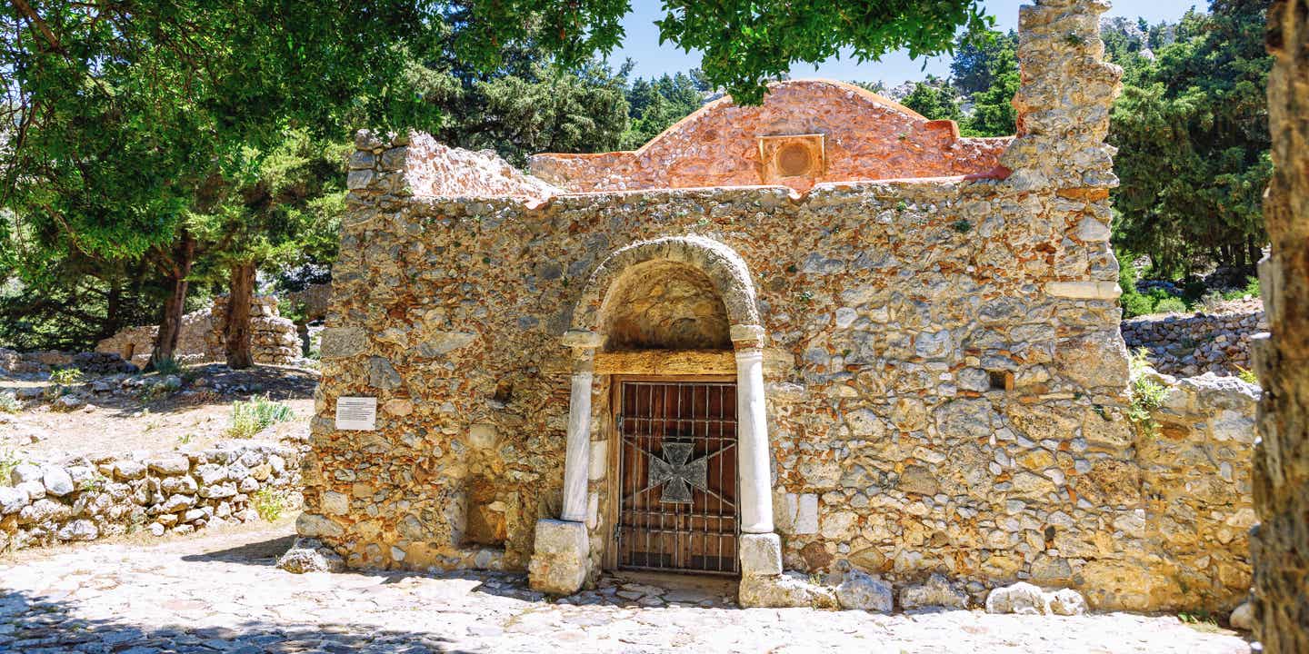 Kos-Tipp: Kirche Panagia ton Kastrianon in der Ruinenstadt Paleo Pyli auf Kos