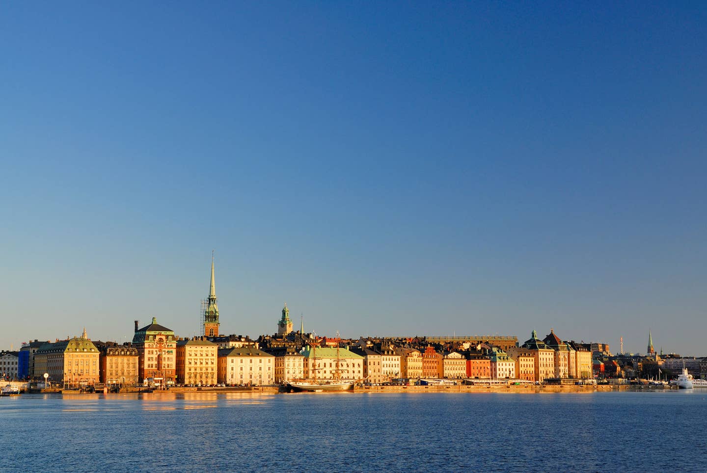 Städtereise Schweden - Blick auf die Altstadt von Stockholm