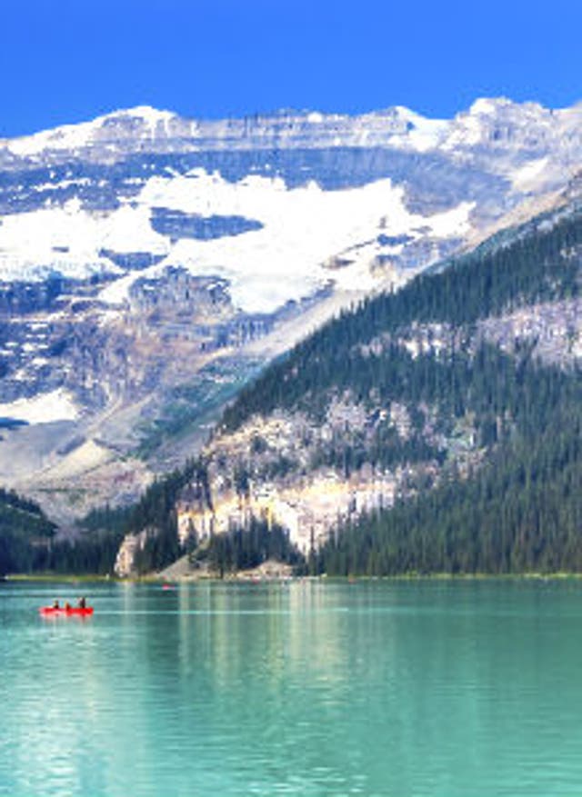 Jetzt entdecken Atemberaubende Landschaft in Kanada - Lake Louise