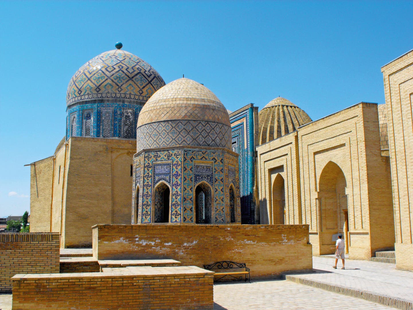 Mitarbeiter-Tipp Mittelasien. Historische Gebäude in Samarkand.