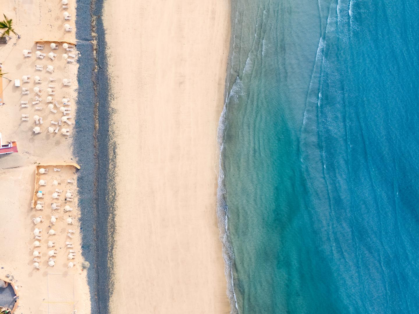 Drohnenbild Strand