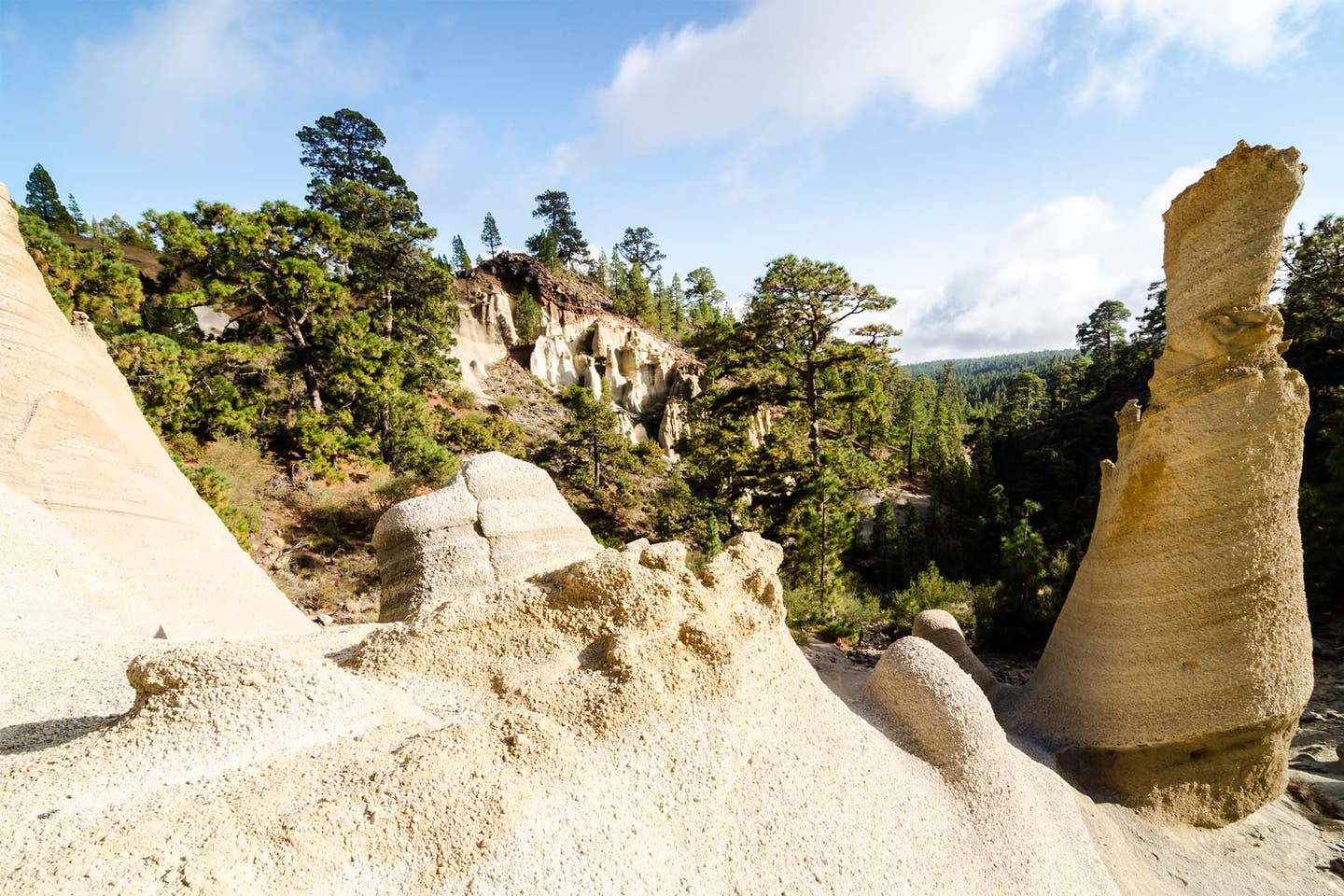 Teneriffa Paisaje lunar Felsformation