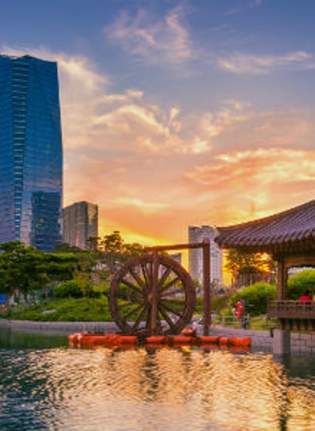 Hotel buchen Stadtansicht von Seoul