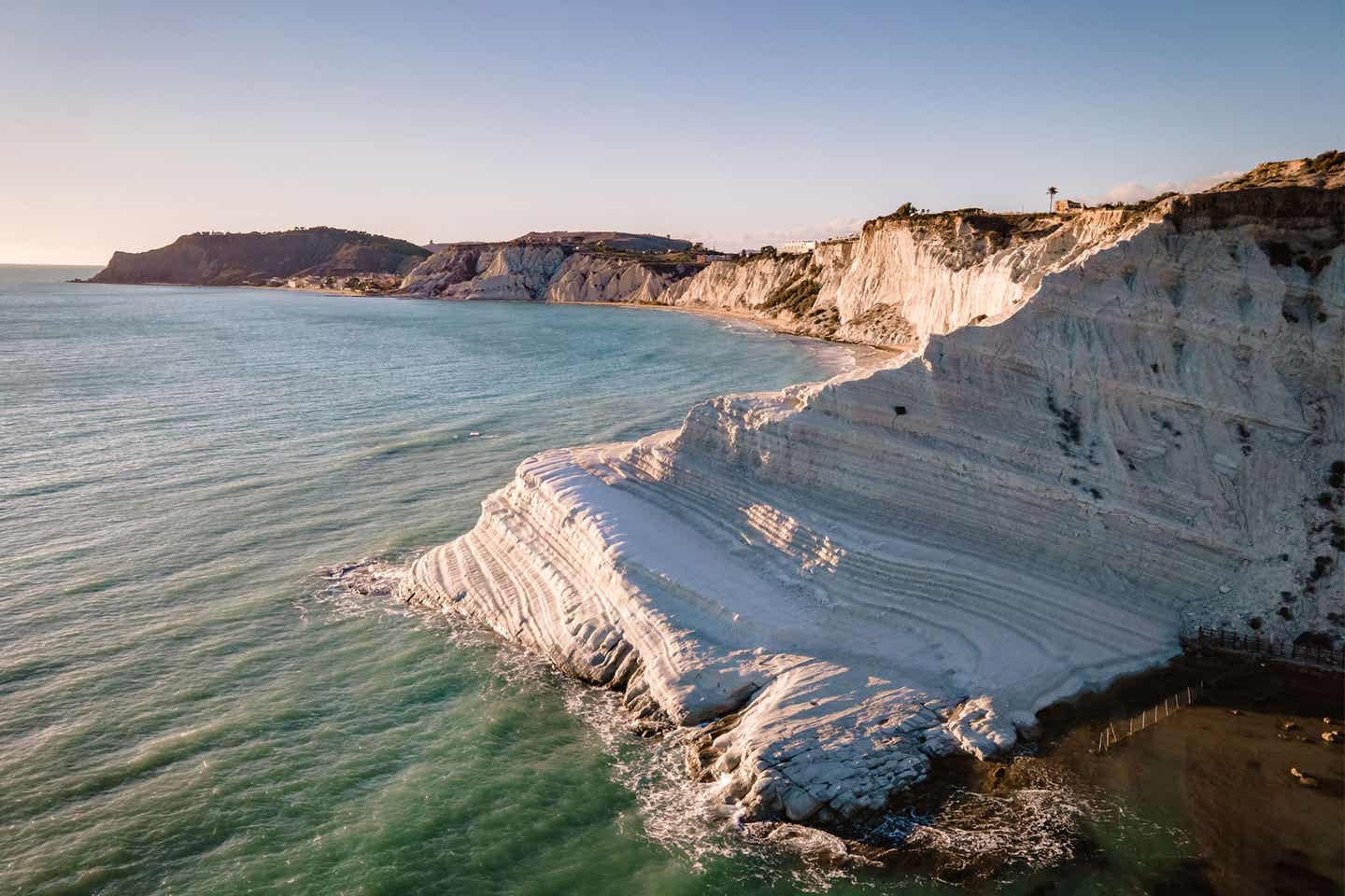 Scala dei Turchi an einem der besten Strände Siziliens