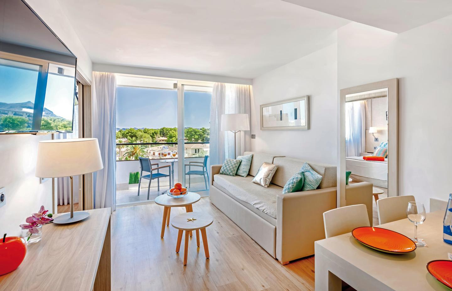 Wohnbeispiel Appartement 1 Schlafzimmer