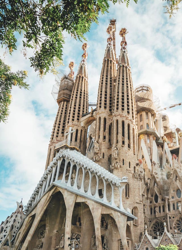 Sommer in Barcelona Barcelona Sagrada Familia