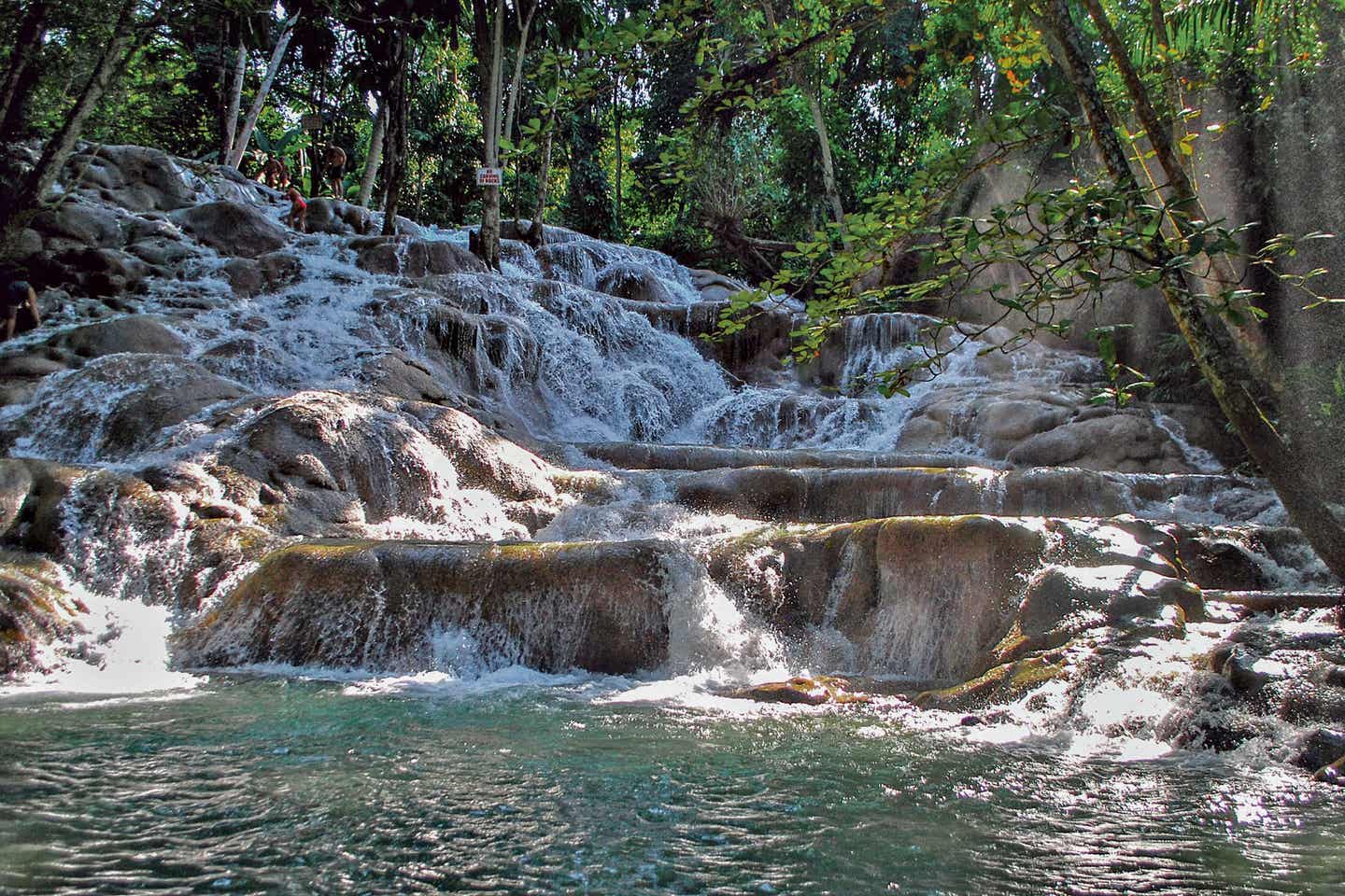 Urlaub auf Jamaika - Wasserfall auf Jamaika