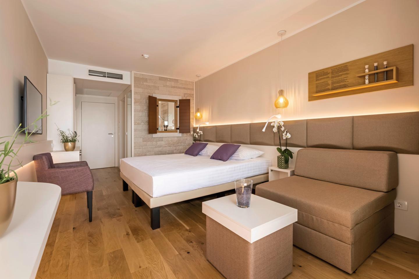 Wohnbeispiel Doppelzimmer Superior Meerblick mit Zustellbett