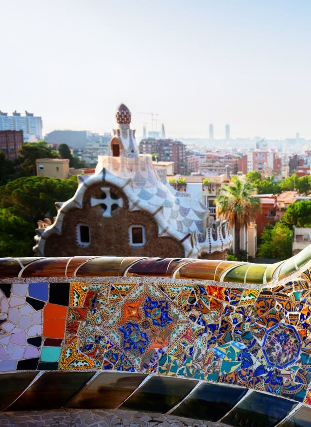 Hotels buchen Stadtansicht von Barcelona