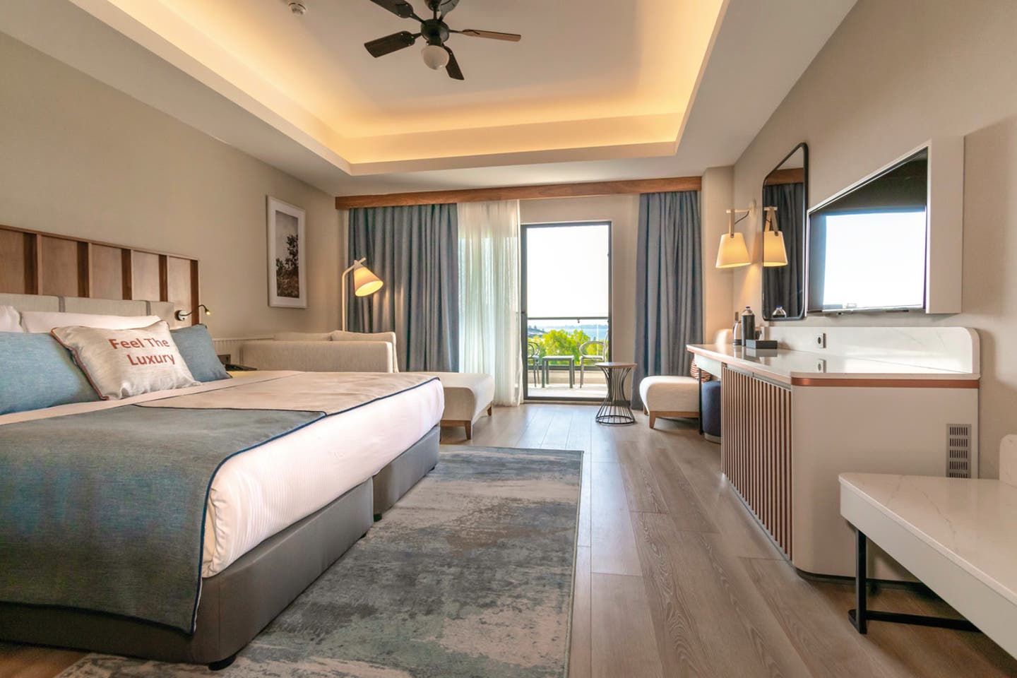 Wohnbeispiel Doppelzimmer seitl. Meerblick