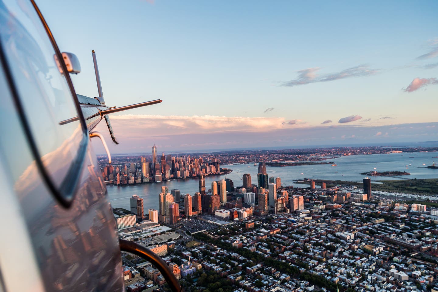 Helikopterflug: New York von oben