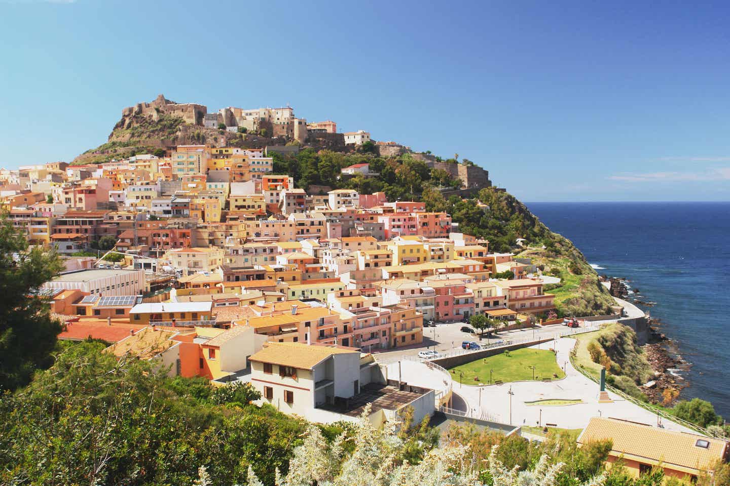 Castelsardo in Sardinien