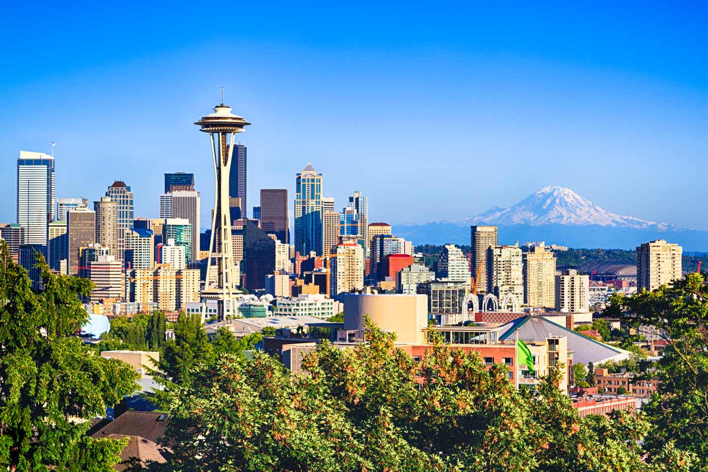 Urlaub in Oregon & Washington – die Space Needle in Seattle