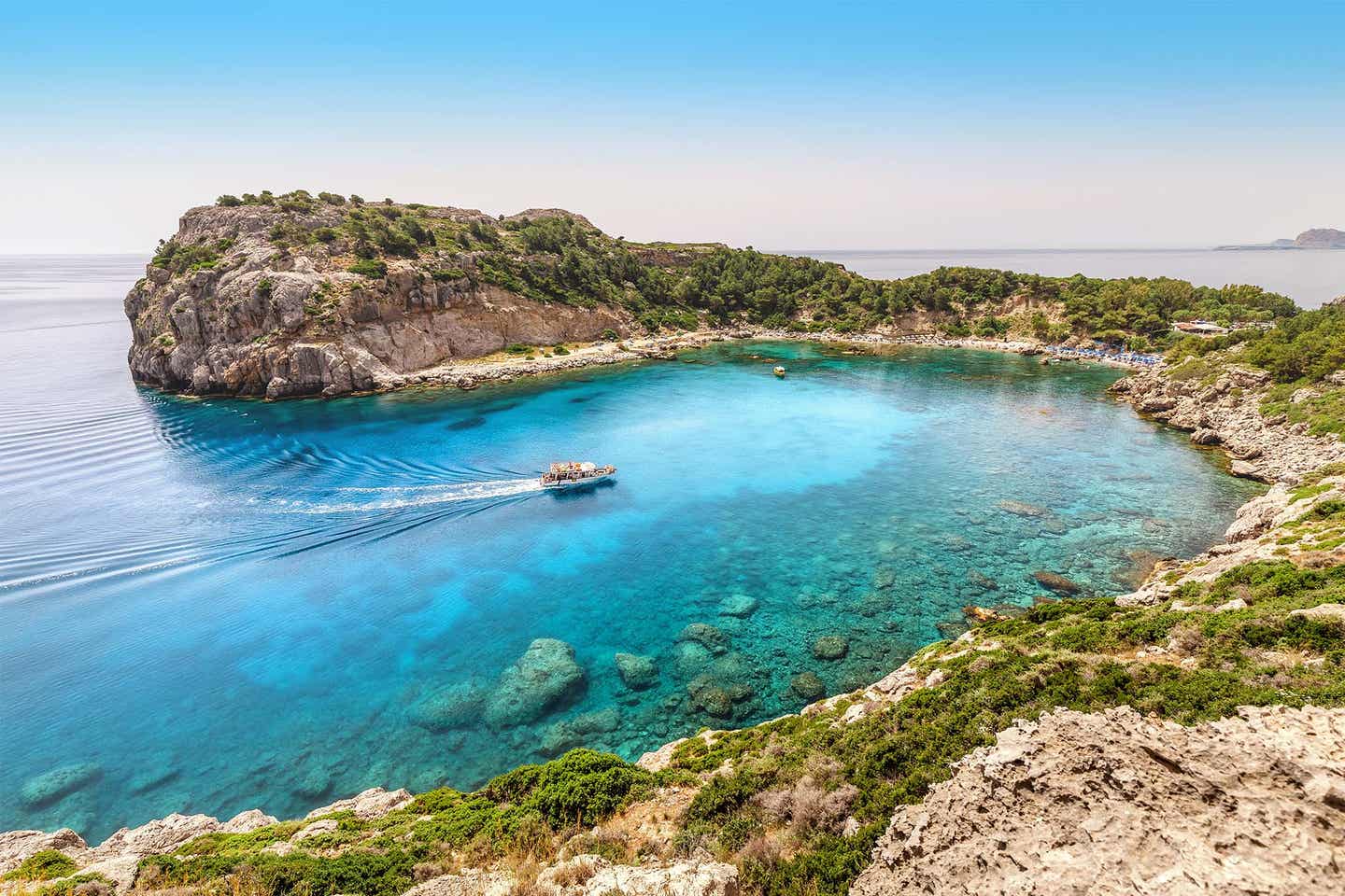 Anthony Quinn Bay auf Rhodos