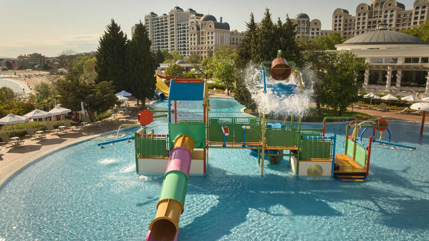 Wasserpark im Dreams Sun Resort & Spa in Bulgarien