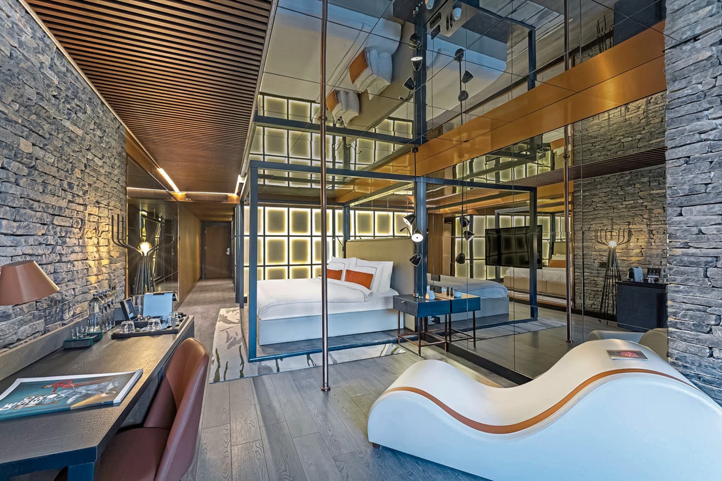 Wohnbeispiel Doppelzimmer Indigo Clubber Terrasse Adult Only