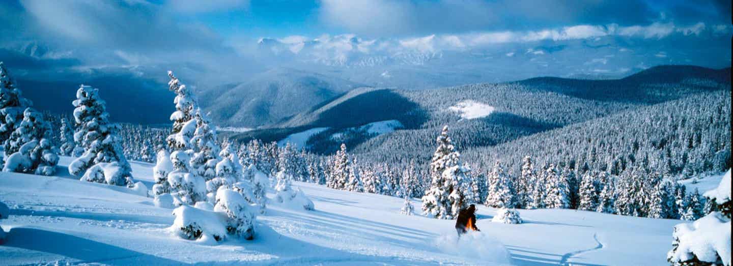 Ein Paradies: Das Keystone Skigebiet in den USA