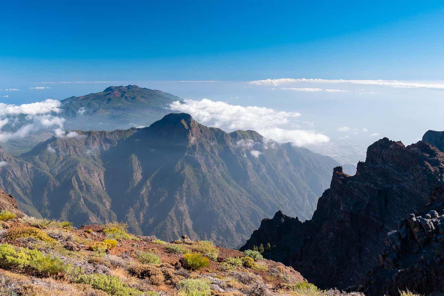 Kanaren caldera de taburiente mountain