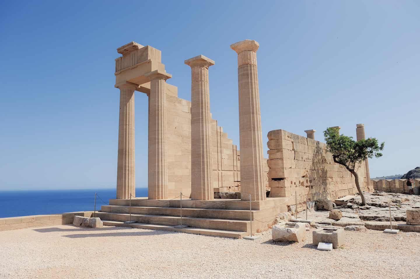 Akropolis auf Rhodos