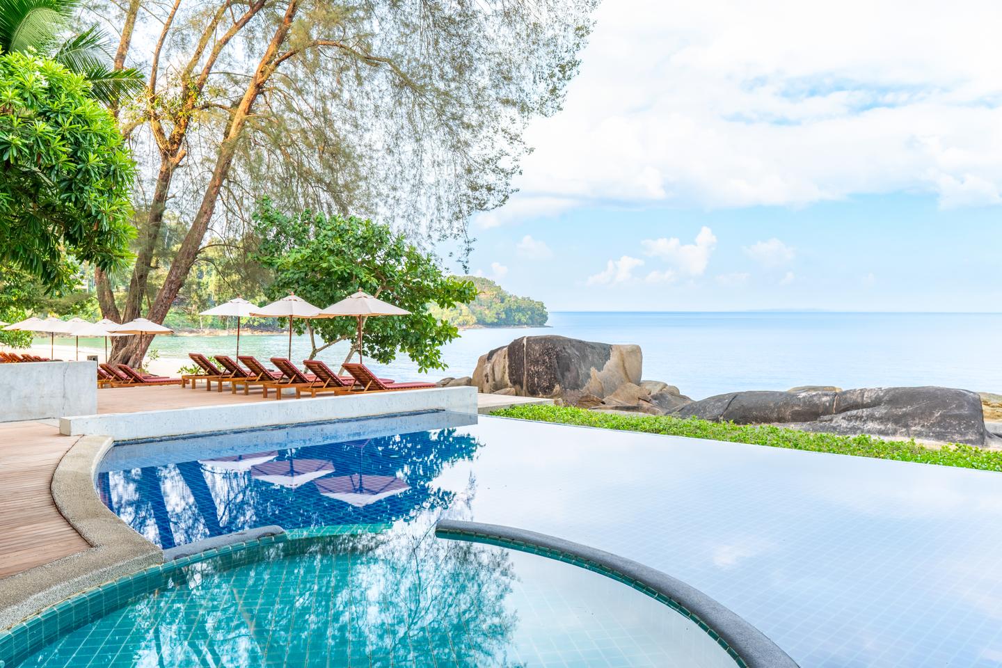 Pool Liegen Meer