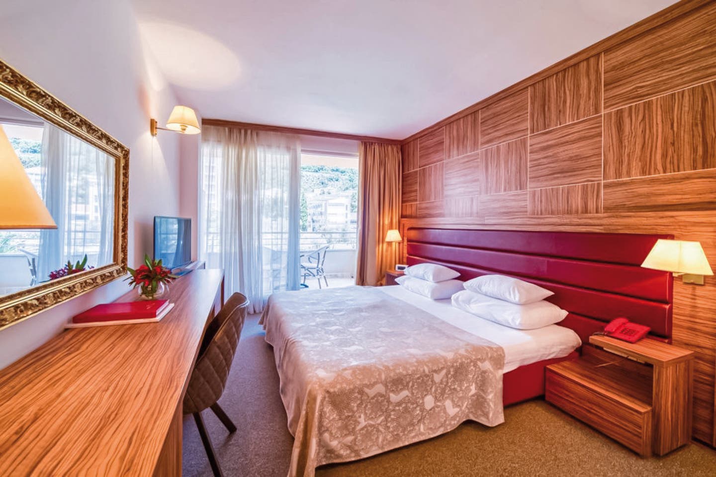 Wohnbeispiel Doppelzimmer Bergblick