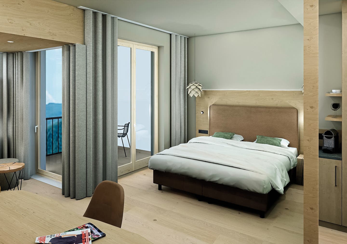 Wohnbeispiel Doppelzimmer Nordic