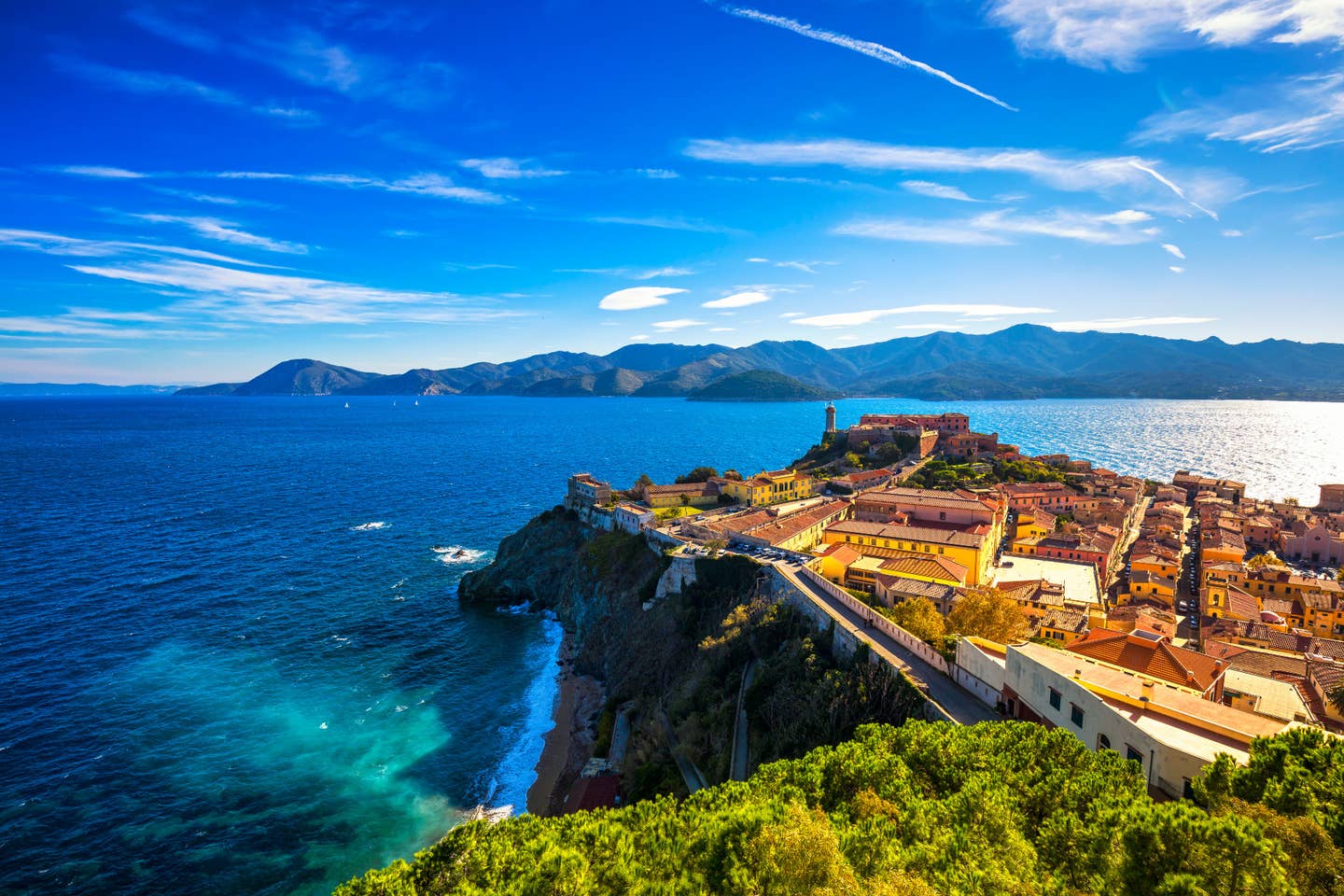 Elba – Blick über Portoferraio