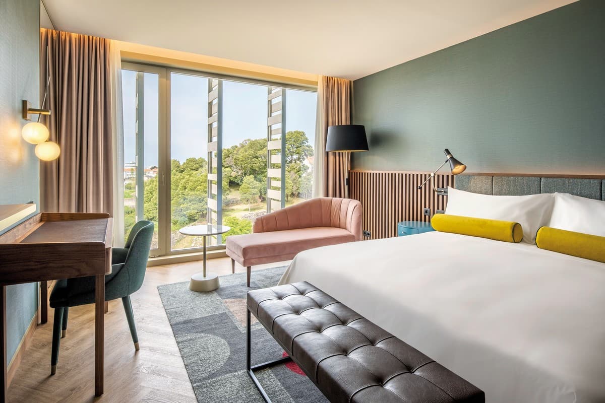 Wohnbeispiel Doppelzimmer Deluxe Gartenblick