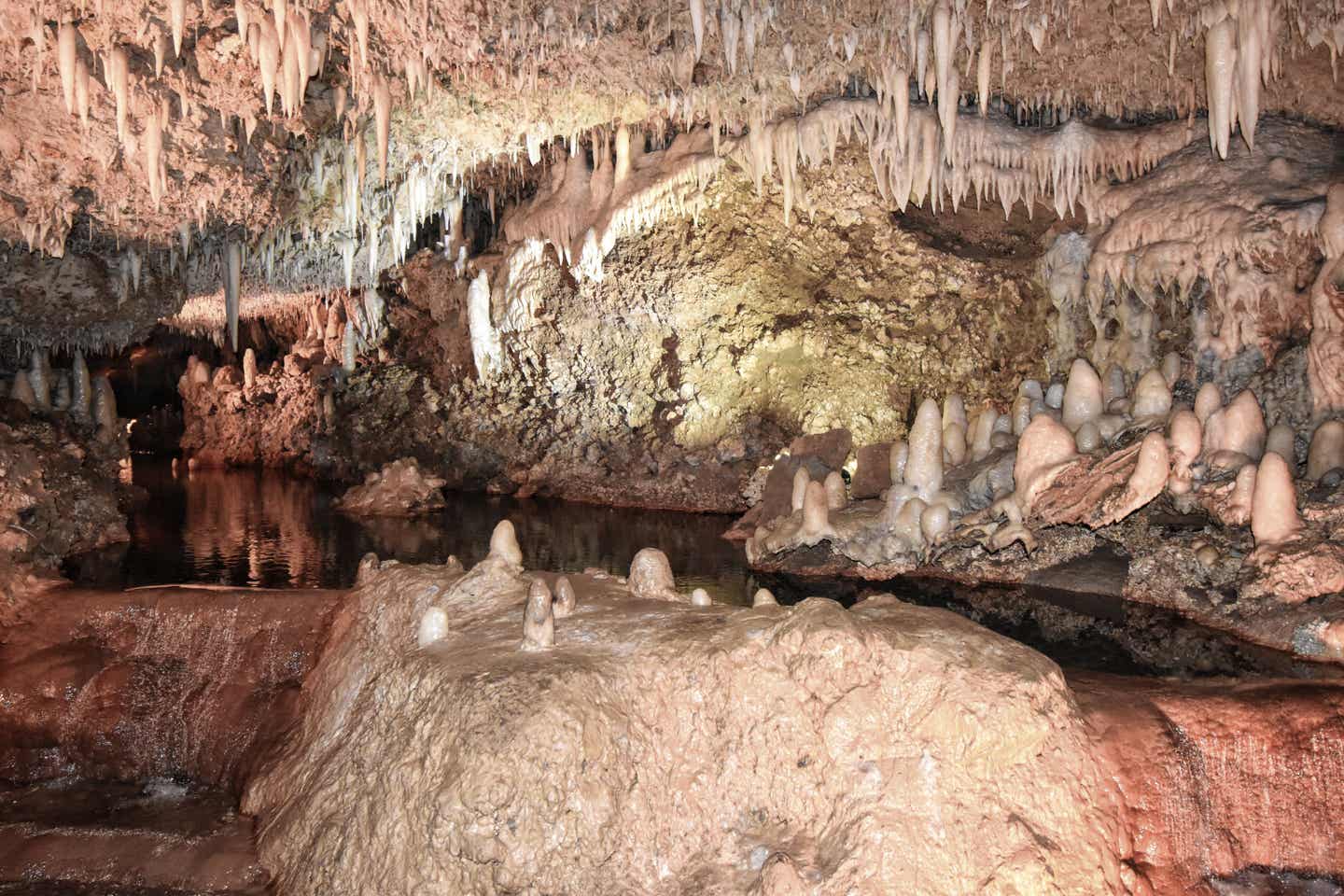 Harrisons Cave auf der Karibikinsel Barbados